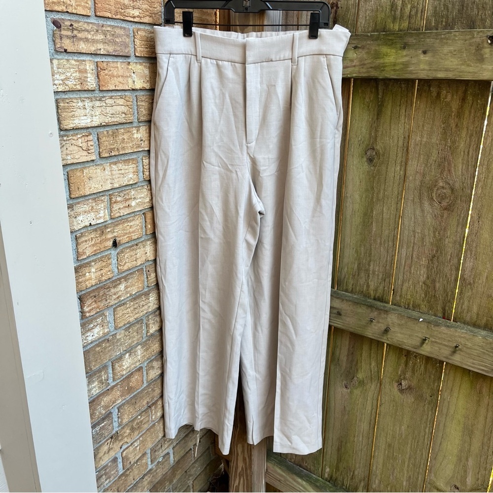 Abercrombie & Fitch Light Beige Trousers